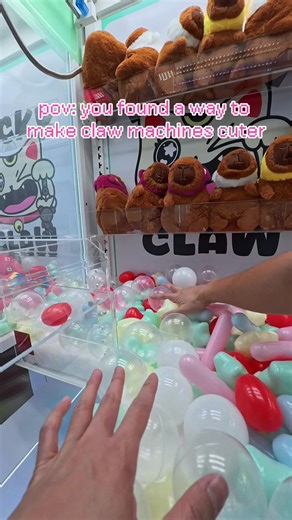 can’t explain how OBSESSED i am!! #clawmachine #plushies | claw machine
