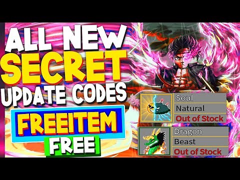 ALL NEW *SECRET FREE FRUITS* UPDATE CODES in BLOX FRUITS CODES! (Blox Fruits Codes)