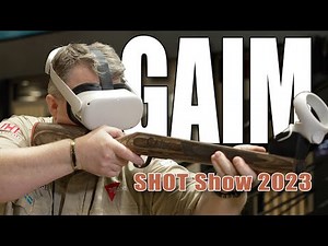 GAIM HUNTING & GAIM SPORT SHOOTING - Virtual reality hunting & shooting simulator - SHOT Show 2023