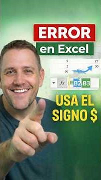 The most common mistake in Excel when copying formulas (use the $ sign correctly)