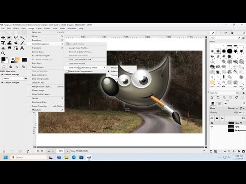 How To Change Color Management on GIMP [Guide]