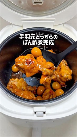 手羽元がホロホロ！ポン酢だけで作る絶品煮