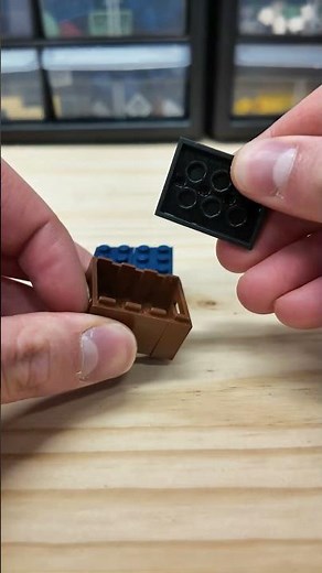 2x3 Plate Technique for LEGO Crates