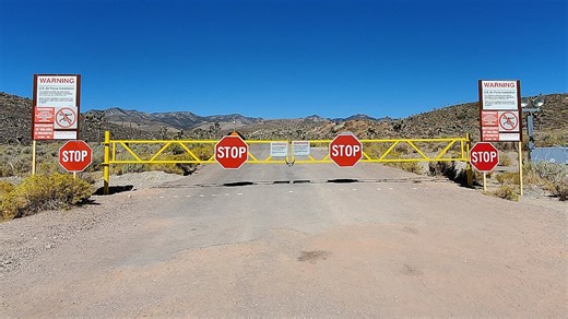 Top secret military aircraft crashed close to the iconic Area 51 base