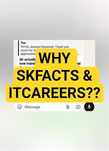 Why SKFACTS & ITCAREERS || #servicenow #skfacts