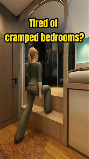 Homecraft Designer | Small bedroom? Here’s how we made 3.8×3m feel massive, no space wasted, all style packed in. From hidden closets to floating desks, this... | Instagram