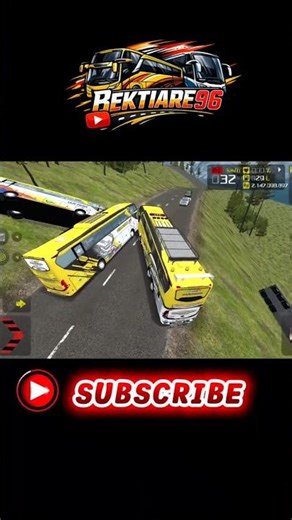 bus nya pada tepar karena oleng🤣#busoleng #shorts #ets2 #busmania #subscribetomychannel