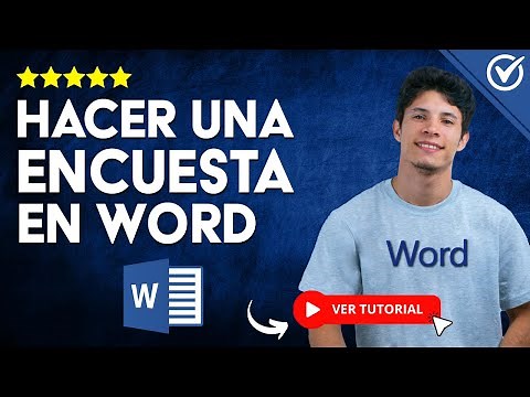 ¿Cómo Hacer una ENCUESTA en Word? - 📋 Conoce la Opinión de Otras Personas 📋