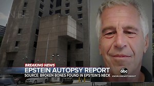 15K views · 143 reactions | EPSTEIN AUTOPSY REPORT: With his jail death and now his previous suicide attempt under investigation, a source tells ABC News that Jeffrey Epstein’s autopsy revealed a broken bone in his neck – a break that can be associated with strangulation or suicide. Whit Johnson reports. https://abcn.ws/2TzRjhm | ABC World News Tonight with David Muir | Facebook