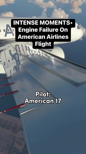 1.1M views · 3.1K reactions | INTENSE MOMENTS• Engine Failure On American Airlines #Atc #aviation #plane #pilot #airplane #avgeek #airport #sky | Flight Simulator Fantasy | Facebook