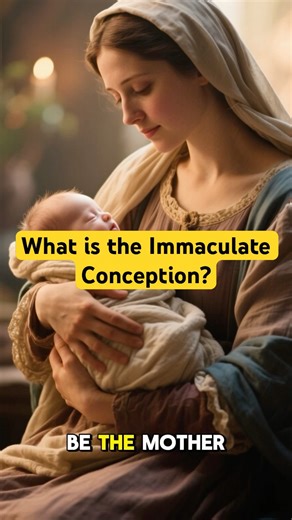 The Immaculate Conception Explained in 40 Seconds