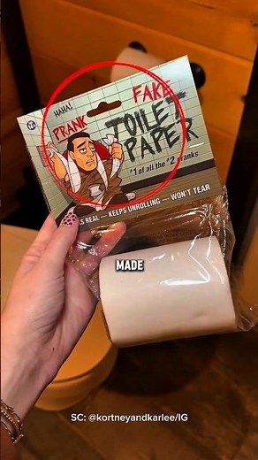 Fake Toilet Paper Prank Backfired Instantly
