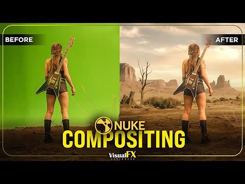 Green Screen Keying Made Easy in Nuke | Fast VFX Compositing Workflow