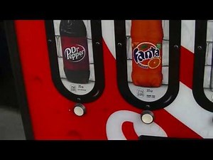 Royal Vendors RVCC804-9 Vending Machine @The Block Of Orange Outlet Mall - Orange ,CA USA