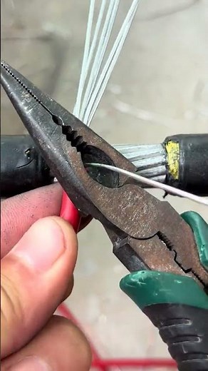 How To Rejoin Wire Connections Strong And Reliable Electrical Method #wire #shortvideo #electrician