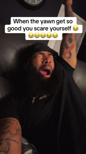 When a Yawn Turns into a Scary Surprise