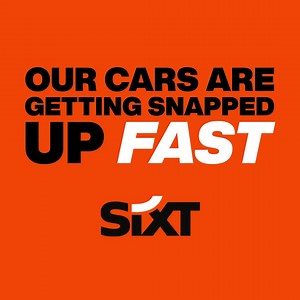 Want to rent a stunning vehicle from SIXT this summer? Book now, because our cars are getting booked out fast. Really fast. | Sixt