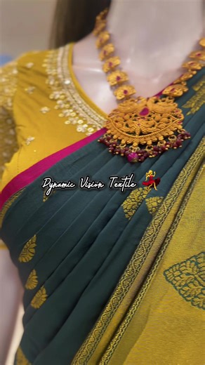 #dynamic_vision_textile🥰 #semi_kanchipuram_pattu_saree #new_year_collection #weeding_collection #johor_bahru