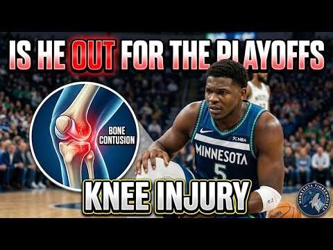 Anthony Edwards Knee Injury Explained!
