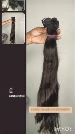 Long, smooth, and naturally flowing ✨#naturalindianhair#wefthair#wefthairextensions