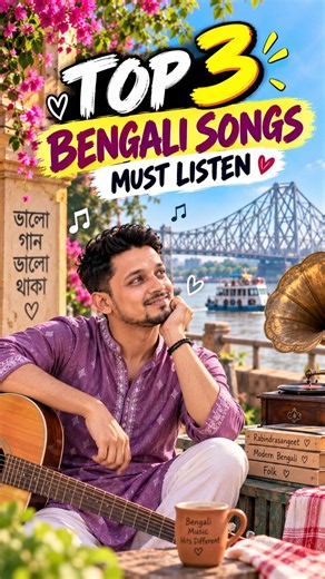 You Can’t Be a Bengali Without These 3 Songs! 🎶🔥#bengalisong #bengali #song