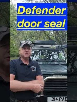 Land Rover Defender door seal #automobile #offroadoverland #aviation