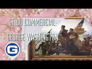 GEICO Portraits Gallery Commercial - George Washington 🛶🪶 (2013)