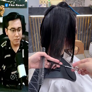 158K views · 1K reactions | Tutorial potong rambut wanita lurus dan rapih  | FAa React | Facebook