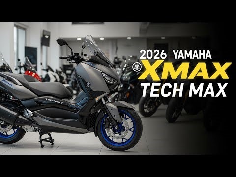 2026 Yamaha XMAX TECH MAX – The Ultimate Luxury Sport Scooter That Redefines Urban Riding! 🔥‼️