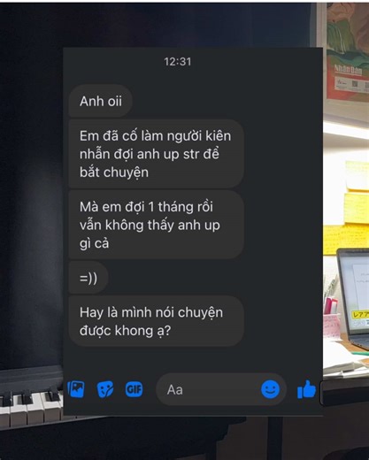 Ấn tượng từ tin nhắn đầu tiên