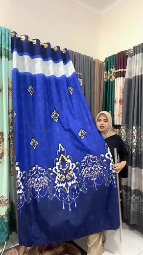 Gorden Jendela Baron Blue: Sempurna untuk Ruang Anda