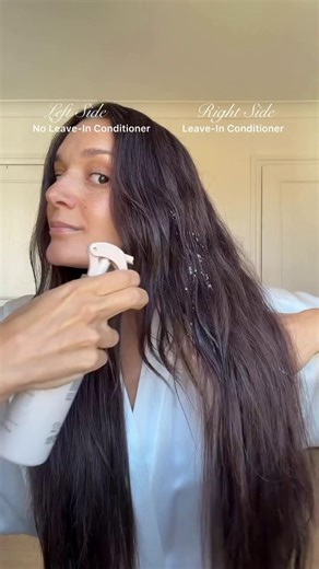 1.7K views · 13 reactions | Proof that prep makes all the difference 懶 @anisasojka put our HYDRATE Leave-In Conditioning Spray to the test - and the results speak for themselves. One side? Frizzy, static and undefined. The other? Silky, soft and full of bounce. The ultimate detangler and moisture boost in one - designed to smooth, protect and hydrate every strand. Shop HYDRATE > https://ow.ly/9Wbk50X7AB7 | Neal & Wolf | Facebook