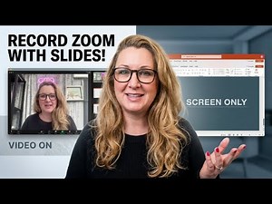 How to Record a Zoom Meeting with PowerPoint Slides in Minutes