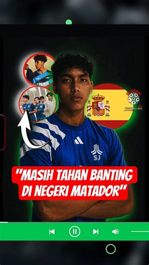 NOT MANY PEOPLE KNOW! THIS YOUNG INDONESIAN PLAYER IS STILL ABROAD IN SPAIN