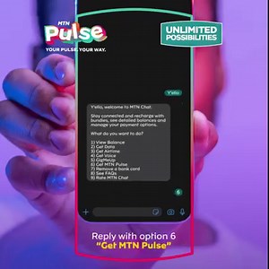 2.4K views · 40 reactions | Get with the movement via chat. It’s so easy to join #MTNPulse, just drop a text on MTN Chat: https://bit.ly/3sB9LcH.  WhatsApp “Yello” to 083 123 0011 to enjoy unlimited possibilities with discounted data offers for U25s. | MTN South Africa | Facebook