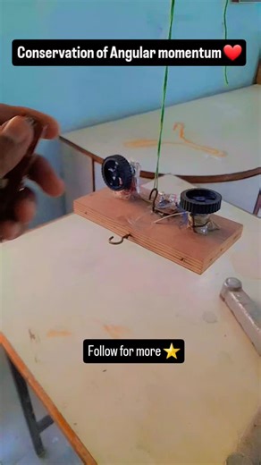 Narendra Parmar on Instagram: "Conservation of angular momentum"