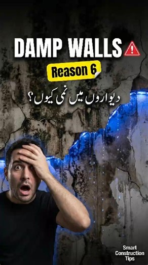 Damp Walls | Reason #6 | Geeli Deewaron se Nami #constructiontips