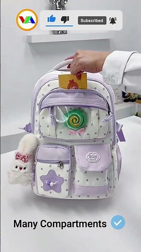 This Girls School Backpack Is All You Need — But Here's the Catch 👀 #shorts #viral