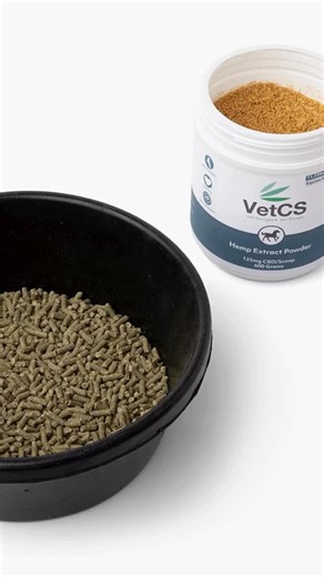 Daily wellness made easy for your horse🐎 Vet CS Hemp Extract Powder is a palatable, easy to use option for consistent daily dosing. Designed by equine veterinarians, our formula features a ground flaxseed base— naturally rich in Omega-3 and Omega-6 fatty acids, to support comfort from the inside out. ✨ 💚125mg CBD isolate per level scoop 💚Helps promote calm behavior 💚Supports joint health & mobility 💚Aids in reducing inflammation 💚Encourages overall comfort and well-being Simply add to grai
