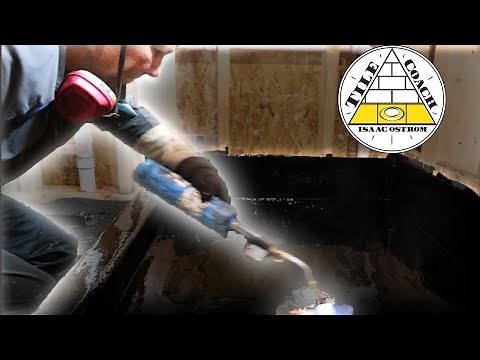 Hot Mop Shower Pan: How Its Done