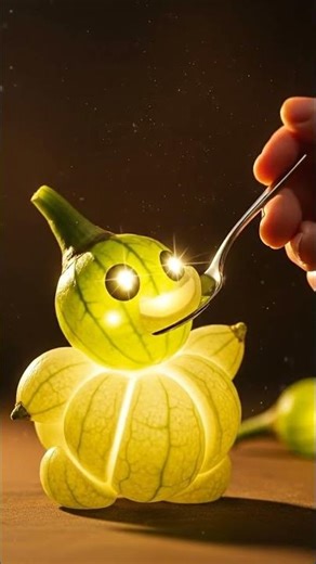 Adorable AI Fruits & Vegetables Eating Fruits🍓 | AI Shorts #cartoon #animation #viral #shorts #kids