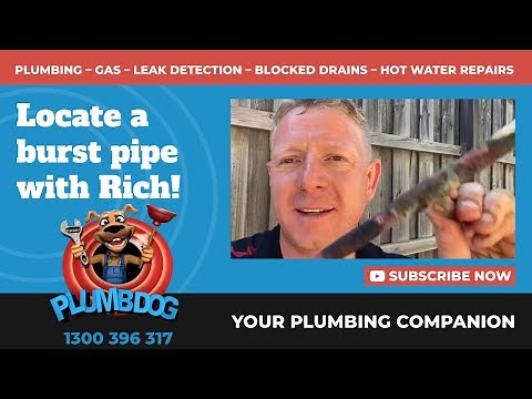 How To Locate And Repair A Burst Water Pipe - Plumbdog Plumbing Perth