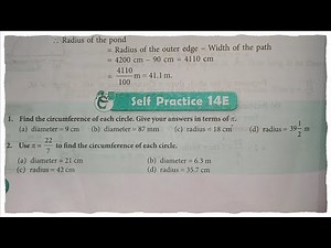 new learning composite mathematics class 7 self practice 14e | area of triangle |schand maths ch -14