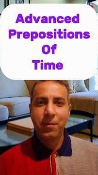10 Advanced Time Prepositions (IN / ON / AT) That Confuse Everyone 😳 #learnenglish #englishshorts