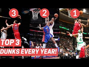 Top 3 Dunks Every Year Since 2010!