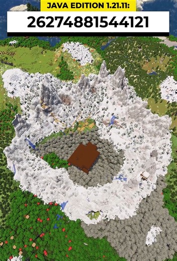 I found the craziest caldera seed in Minecraft!