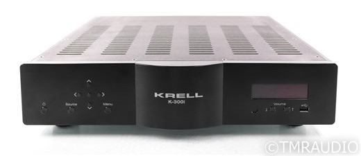 Krell K-300i Stereo Integrated Amplifier; Black; Remote; K300i; Roon Ready