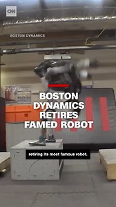 137K views · 916 reactions | Boston Dynamics, the robotics company that has been a social media sensation, is retiring its hydraulic powered robot, but that’s not quite the end for the Atlas. | CNN International | Facebook