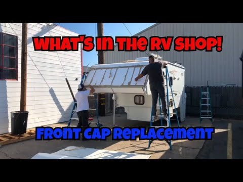 This 2006 Lance Camper Has Serious Water Damage Inside the Front Cap