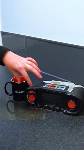 Megger MFT-X1: Durability Test – Tea Spill